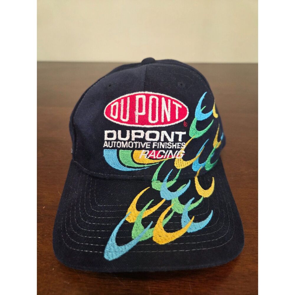 ​VTG Jeff Gordon 24 Hat DuPont Automotive Finishes Flames Snapback Cap Chase